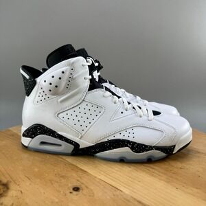Nike Air Jordan 6 Retro Reversed Oreo Mens Size 10 Shoes‎ White Black CT8529-112